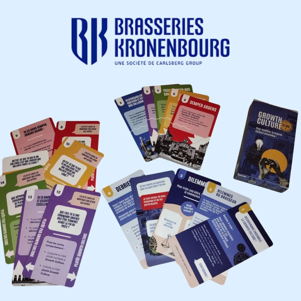 Growth Culture un serious game sur la culture d'entreprise de Brasserie Kronenbourg
